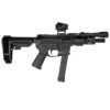 Shark Coast "Midnight" Pistol Bundle 9mm Luger 33rd Glock Style Magazine 5'' Threaded Barrel Vortex Red Dot/Streamight Protac - Precision Shot Firearms