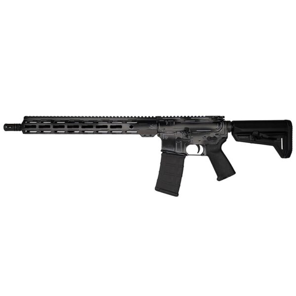 Shark Coast Tactical "Anime-Black" Rifle 5.56mm 10rd Magazine 16" Barrel 15" MLOK Handguard California Compliant - Precision Shot Firearms