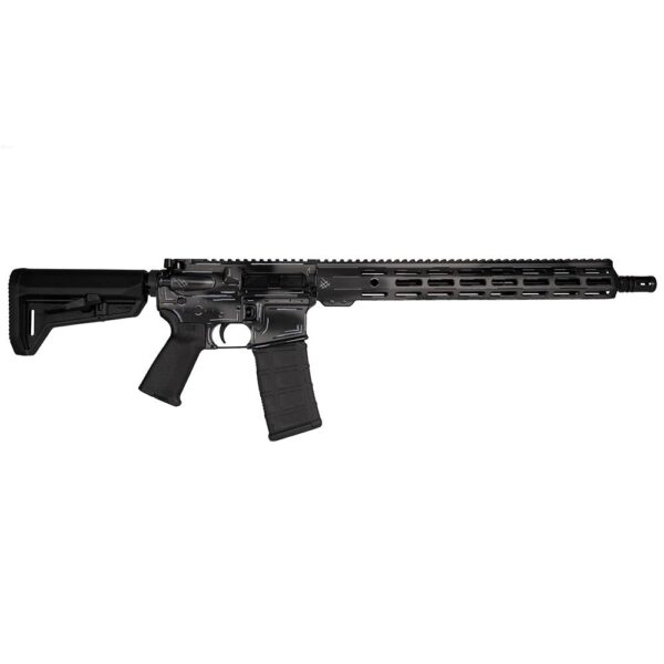 Shark Coast Tactical "Anime-Black" Rifle 5.56mm 10rd Magazine 16" Barrel 15" MLOK Handguard California Compliant - Precision Shot Firearms
