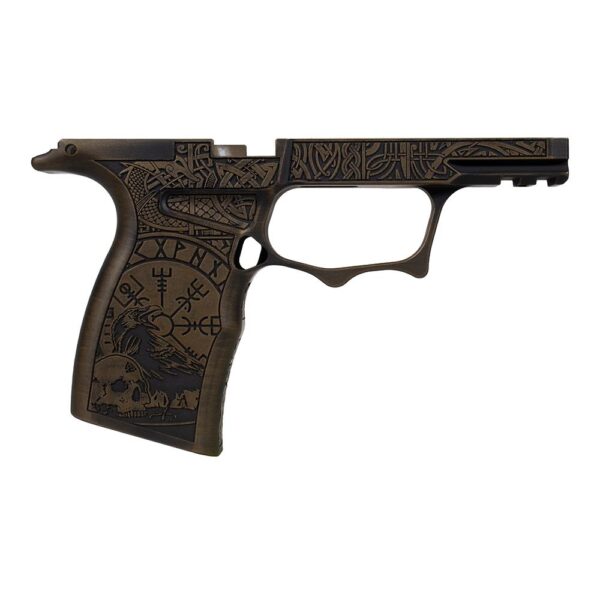 Shark Coast Tactical Custom X65 Sharktooth Grip Module for Sig Sauer P365X & P365XL - Viking - Precision Shot Firearms