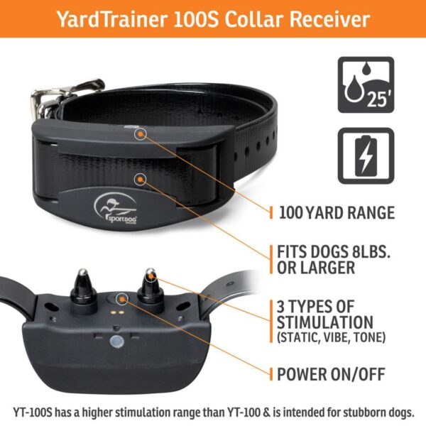 SportDOG Brand YardTrainer 100S (YT-100S) - Precision Shot Firearms