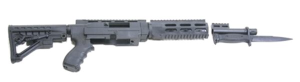 ProMag ARCHANGEL AA556R adjustable six-position stock - Black with Bayonet - Precision Shot Firearms