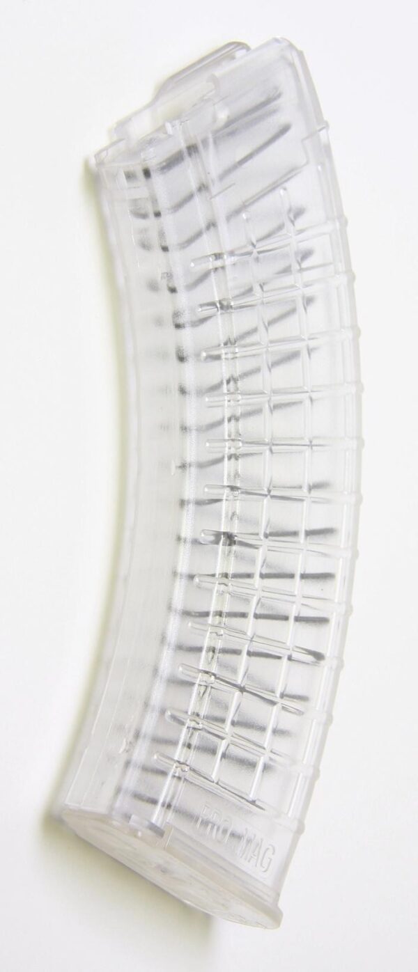 ProMag AK-47 Magazine 7.62x39mm Clear Polymer 30/rd - Precision Shot Firearms