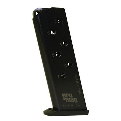 ProMag Beretta 3032 Tomcat Magazine .32 ACP Blued Steel 7/rd - Precision Shot Firearms