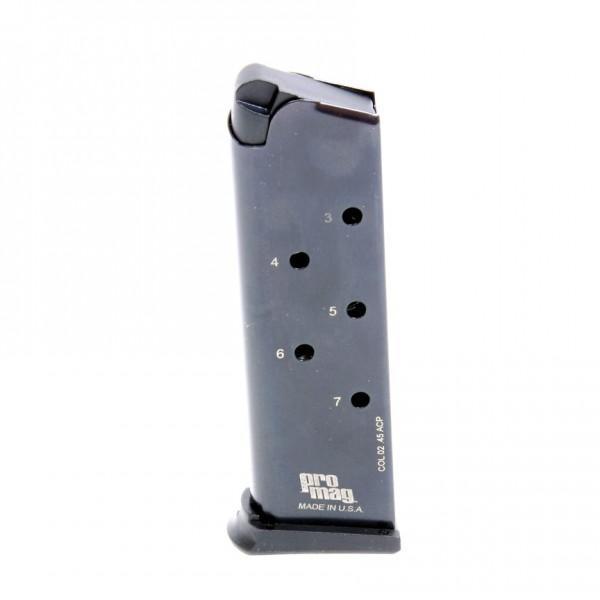 ProMag Steel Handgun Magazine 1911 Government .45 ACP Blued 7/r - Precision Shot Firearms