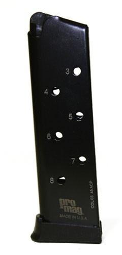 ProMag Colt Government Magazine .45 ACP Blued Steel 8/rd - Precision Shot Firearms