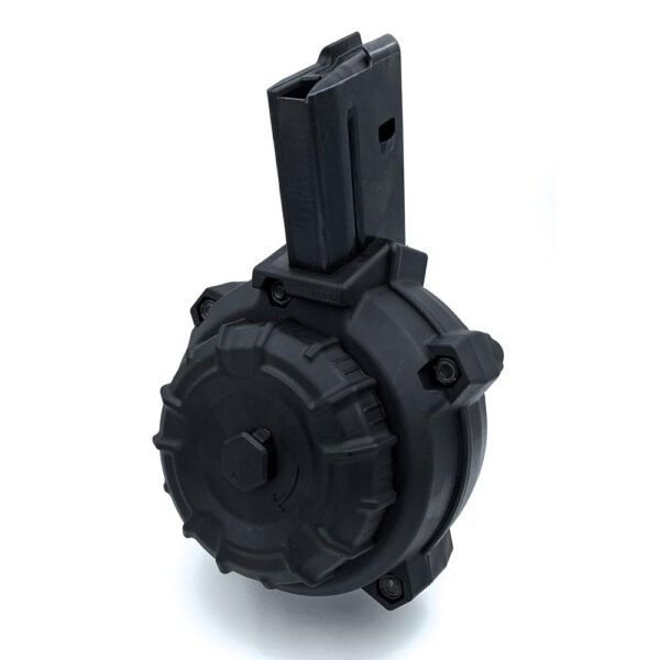 Promag AR-15 Rifle Magazine Black Drum 6.8 Spc 50/rd - Precision Shot Firearms