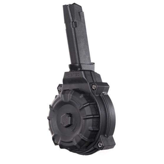 Promag Handgun Magazine for Glock 48/43X Black Polymer Drum 9mm Luger 50/rd - Precision Shot Firearms