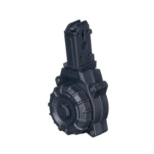 Promag Handgun Drum Magazine Fits CZ Scorpion 9mm - Black Polymer 30/rd - Precision Shot Firearms