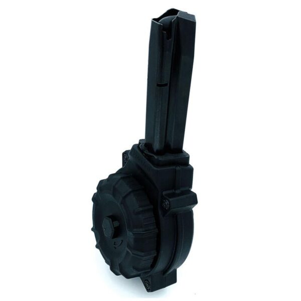 Promag CZ-75/TZ-75/Baby Eagle Handgun Magazine 9mm Luger Black Polymer 50/rd Drum - Precision Shot Firearms