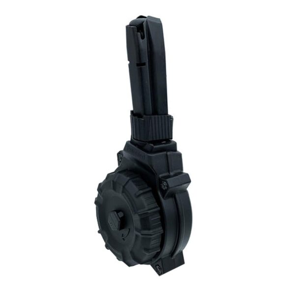 Promag SCCY CPX-2 / CPX-1 9mm Handgun Magazine Black Polymer 50/rd Drum - Precision Shot Firearms