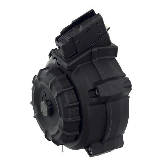 ProMag Black Polymer AK Magazine Drum for AK-47 7.62x39mm 50/rd - Precision Shot Firearms