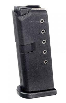 ProMag Steel Handgun Magazine Glock 43 9mm Black Polymer 6/rd - Precision Shot Firearms
