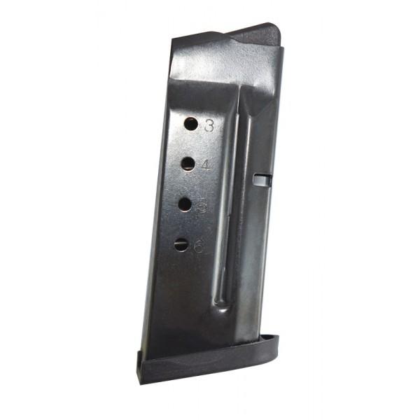 ProMag S&W M&P Shield Magazine .40 S&W Blued Steel 6/rd - Precision Shot Firearms
