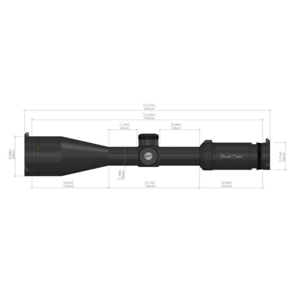 ZeroTech Thrive HD Riflescope 3-18x56 30mm SFP PHR-II IR MOA Illum Black - Precision Shot Firearms