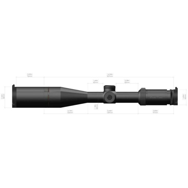 ZeroTech Thrive HD Rifle Scope 6-24x50 30mm SFP PHR-ii MOA Illum Black - Precision Shot Firearms