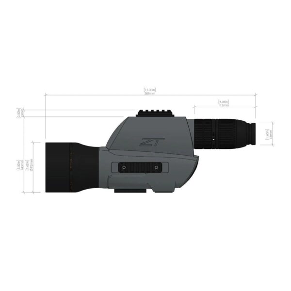 ZeroTech Trace Spotting Scope 20-60x80 FFP OSR - Precision Shot Firearms