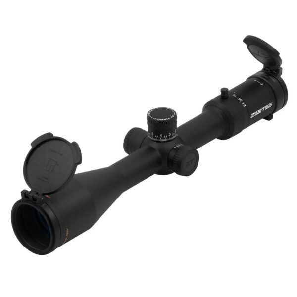 ZeroTech Trace Advanced Rifle Scope - 4-24x50 30mm FFP RMG MIL Illum Black - Precision Shot Firearms