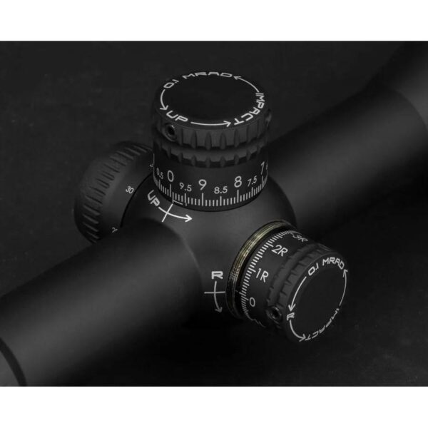 ZeroTech Trace Advanced Rifle Scope 4-24x50 30mm FFP Tremor3 MIL MRAD Non-Illum Black - Precision Shot Firearms