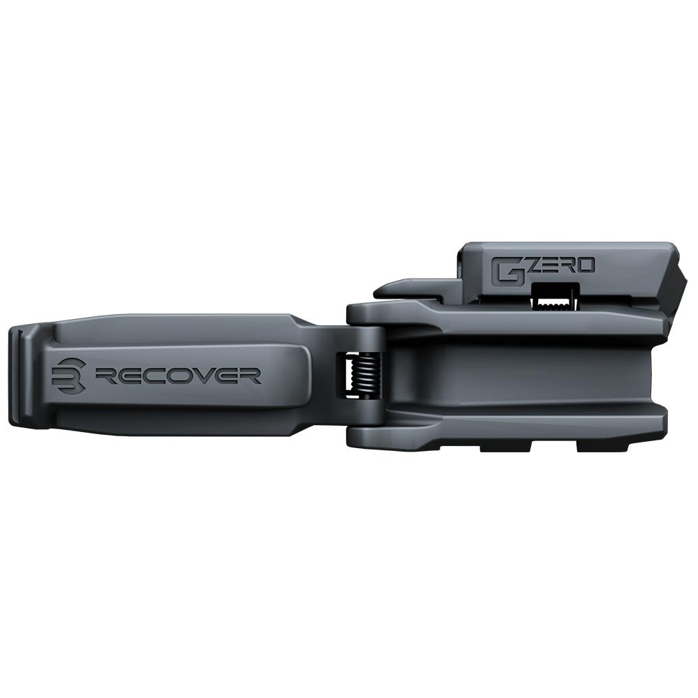 Recover Tactical GZERO IWB Clip Holster for Full Size Guns Black LH - Precision Shot Firearms