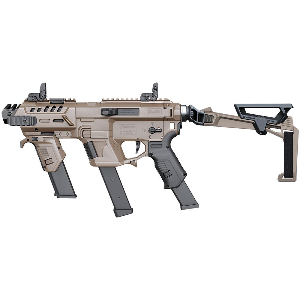 Recover Tactical P-IX+ Modular AR Platform Conversion Kit Tan with Folding Brace for Glock Pistols - Precision Shot Firearms