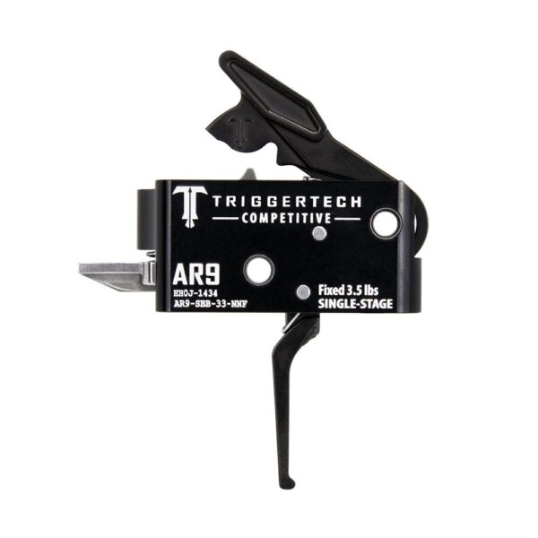 TriggerTech AR-9 Competitive Single Stage Rifle Trigger 3.5 lbs Flat - Precision Shot Firearms