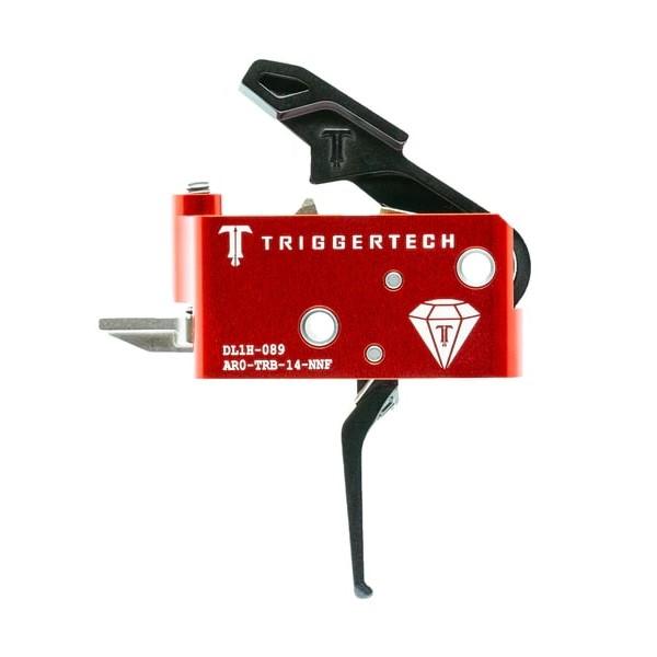 TriggerTech AR15 Diamond Flat Two Stage Trigger Black - Precision Shot Firearms