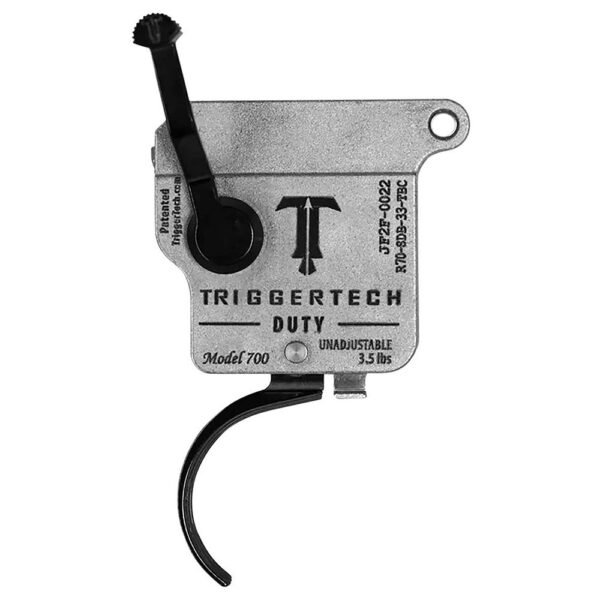 TriggerTech Duty Trigger Rem 700 Right Hand Curved Black With Bolt Release - Precision Shot Firearms