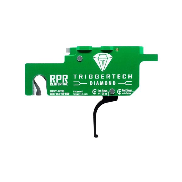 TriggerTech Ruger Precision Rifle Diamond Two-Stage Rifle Trigger Flat Black - Precision Shot Firearms