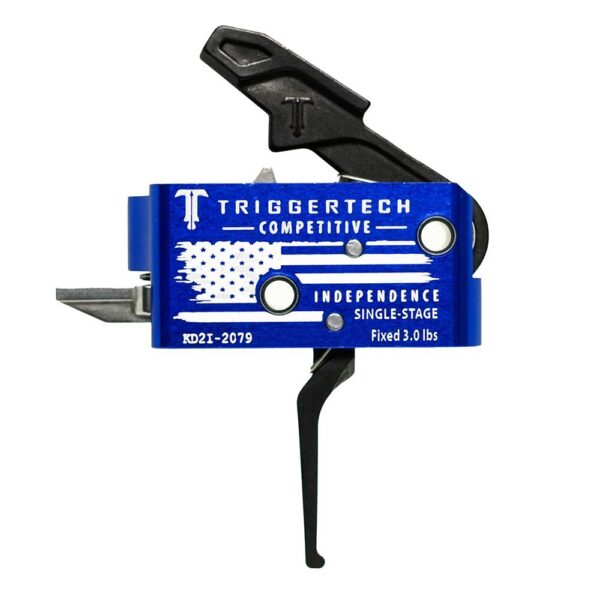 TriggerTech Special Edition Independence Day Competitive Rifle Trigger for AR-15 3lbs Flat Black - Precision Shot Firearms