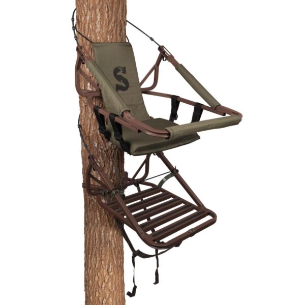 Summit Viper Steel Treestand OD Green Brown - Precision Shot Firearms