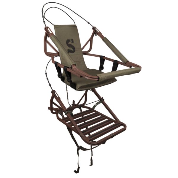 Summit Viper Steel Treestand OD Green Brown - Precision Shot Firearms