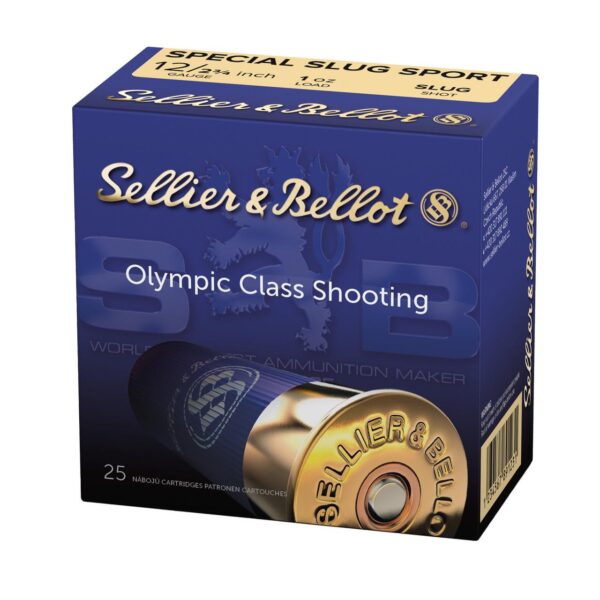 Sellier & Bellot Shotgun Ammunition 12 ga 2 3/4" 1 oz Sepcial Slug Sport 25/ct - Precision Shot Firearms