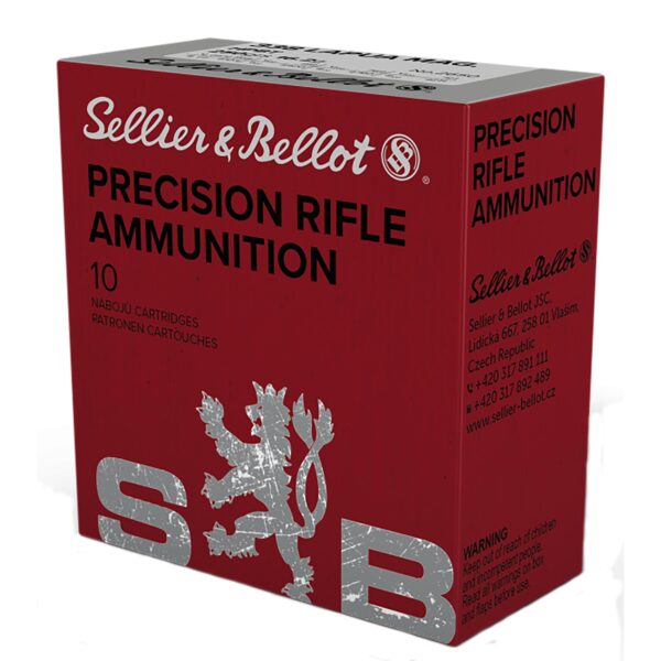 Sellier & Bellot Rifle Ammuntion .338 Lapua Mag 250gr HPBT 2848 fps 10/ct - Precision Shot Firearms