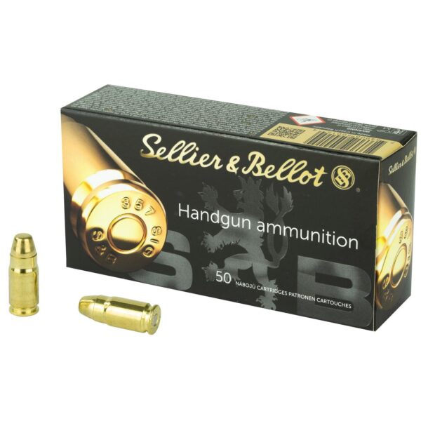 Sellier & Bellot Pistol Ammo .357 Sig 140 gr FMJ 50/Box - Precision Shot Firearms
