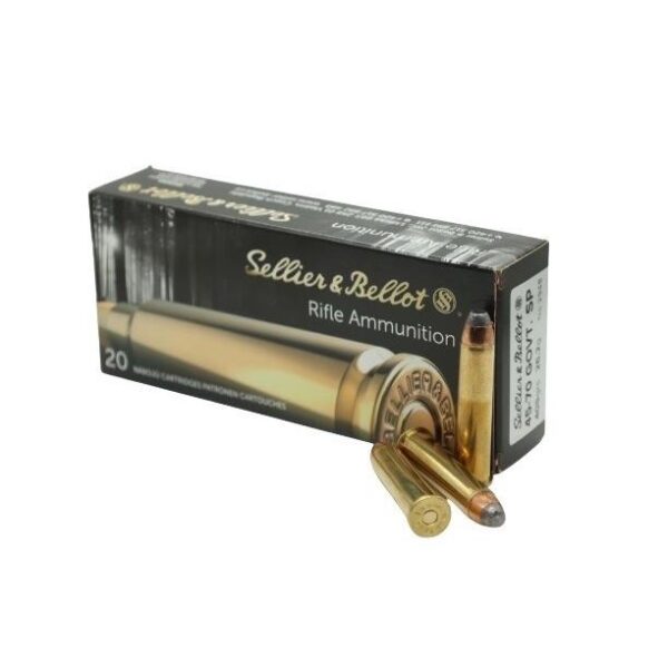 Sellier & Bellot Rifle Ammunition .45-70 Govt 405gr SP 1509 fps 20/ct - Precision Shot Firearms