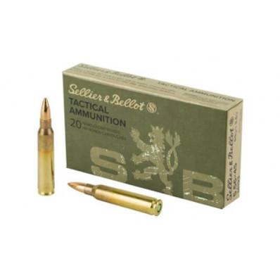 Sellier & Ballot M193 Rifle Ammunition 5.56mm 55gr FMJ 3300 fps 1000/ct - Precision Shot Firearms