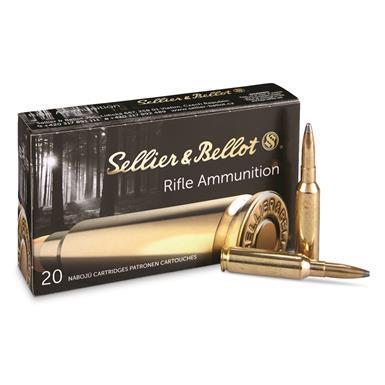 Sellier & Bellot Rifle Ammunition 6.5 Creedmoor 140 gr SP 2657 fps 20/ct - Precision Shot Firearms