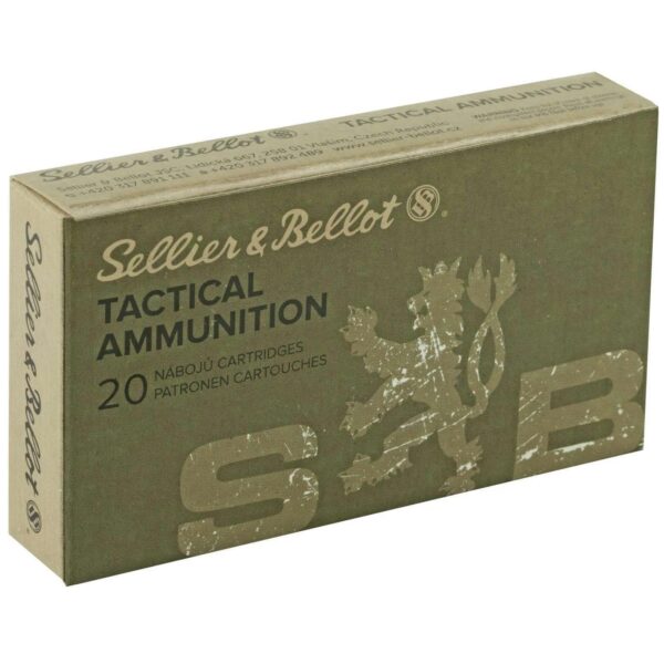 Sellier & Bellot Rifle Ammunition 7.62x39mm 123 gr FMJ 2420 fps - 20/box - Precision Shot Firearms