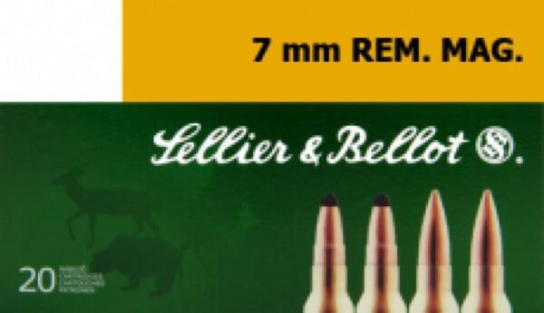 Sellier & Bellot Rifle Ammunition 7mm Rem Mag 173 gr SPCE - 20/box - Precision Shot Firearms