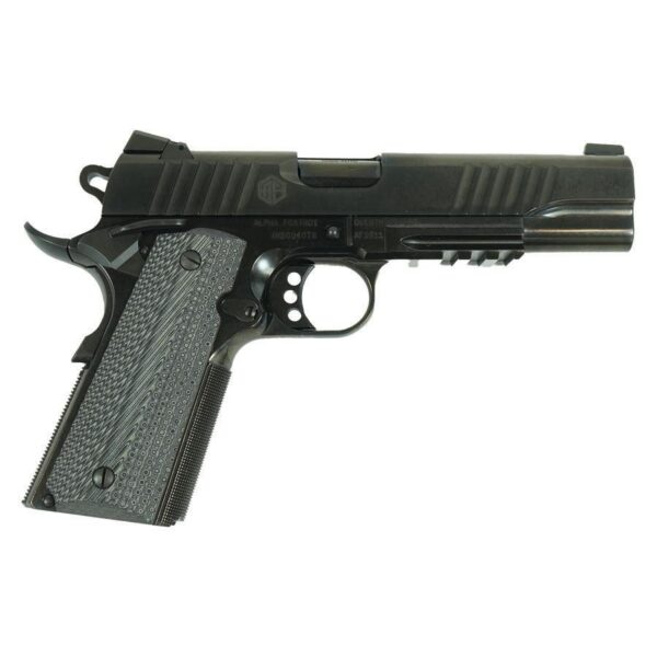 Alpha Foxtrot AF1911 Enhanced 70 Series Handgun 10mm 7rd Magazine 5" Barrel Black Novak Sights - Precision Shot Firearms