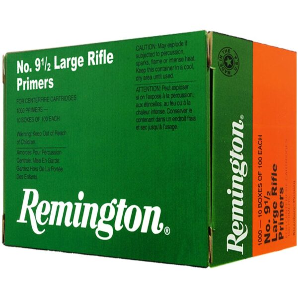 Remington Centerfire Primers-9-1/2 Large Rifle 1000/ct - Precision Shot Firearms