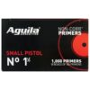 Aguila Small Pistol Primers No. 1 -1/2 1000/ct (Box) - Precision Shot Firearms