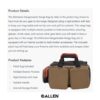 Allen Eliminator Rangemaster Range Bag Tan - Precision Shot Firearms