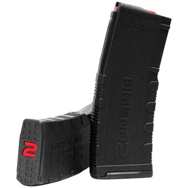 Amend2 AR-15 Polymer Rifle Magazine Black MOD-2 Model .223/5.56 30/rd - Precision Shot Firearms
