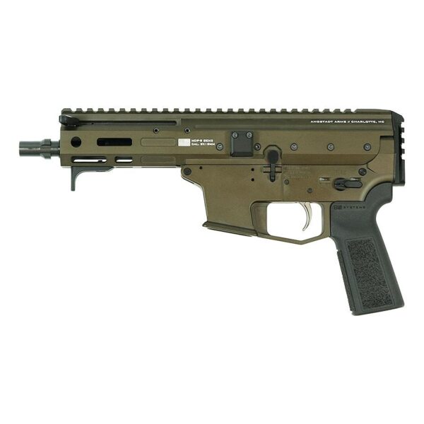 Angstadt Arms MDP-9 Gen 2 Handgun 9mm Luger 17rd Magazines (2) 6" 1/2x28 Threaded Barrel Midnight Bronze - Precision Shot Firearms