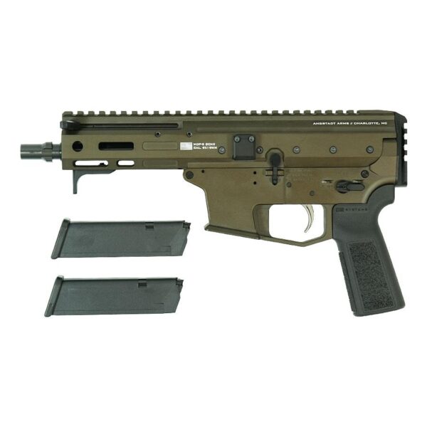 Angstadt Arms MDP-9 Gen 2 Handgun 9mm Luger 17rd Magazines (2) 6" 1/2x28 Threaded Barrel Midnight Bronze - Precision Shot Firearms