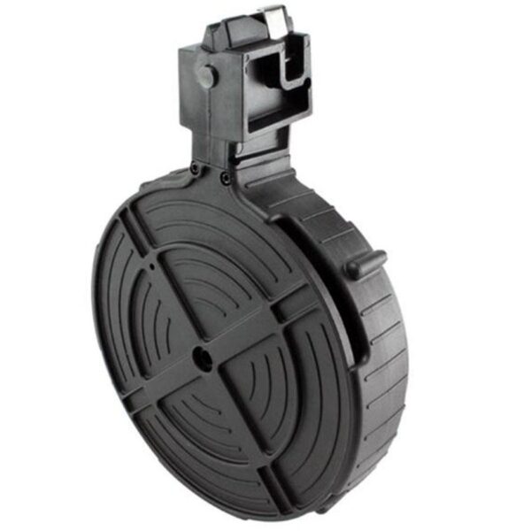 ATI German Sports Rotary Rifle Magazine Drum Ruger 10/22 .22 LR Black Polymer 110/rd - Precision Shot Firearms