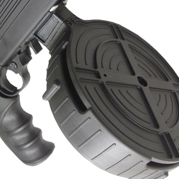 ATI German Sports Rotary Rifle Magazine Drum Ruger 10/22 .22 LR Black Polymer 110/rd - Precision Shot Firearms