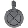ATI German Sports Rotary Rifle Magazine Drum Ruger 10/22 .22 LR Black Polymer 110/rd - Precision Shot Firearms